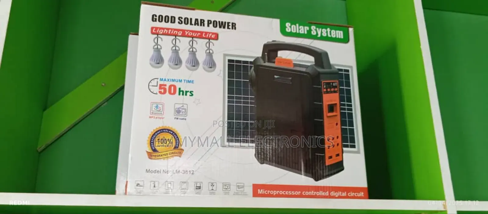 Portable Solar Digital System
