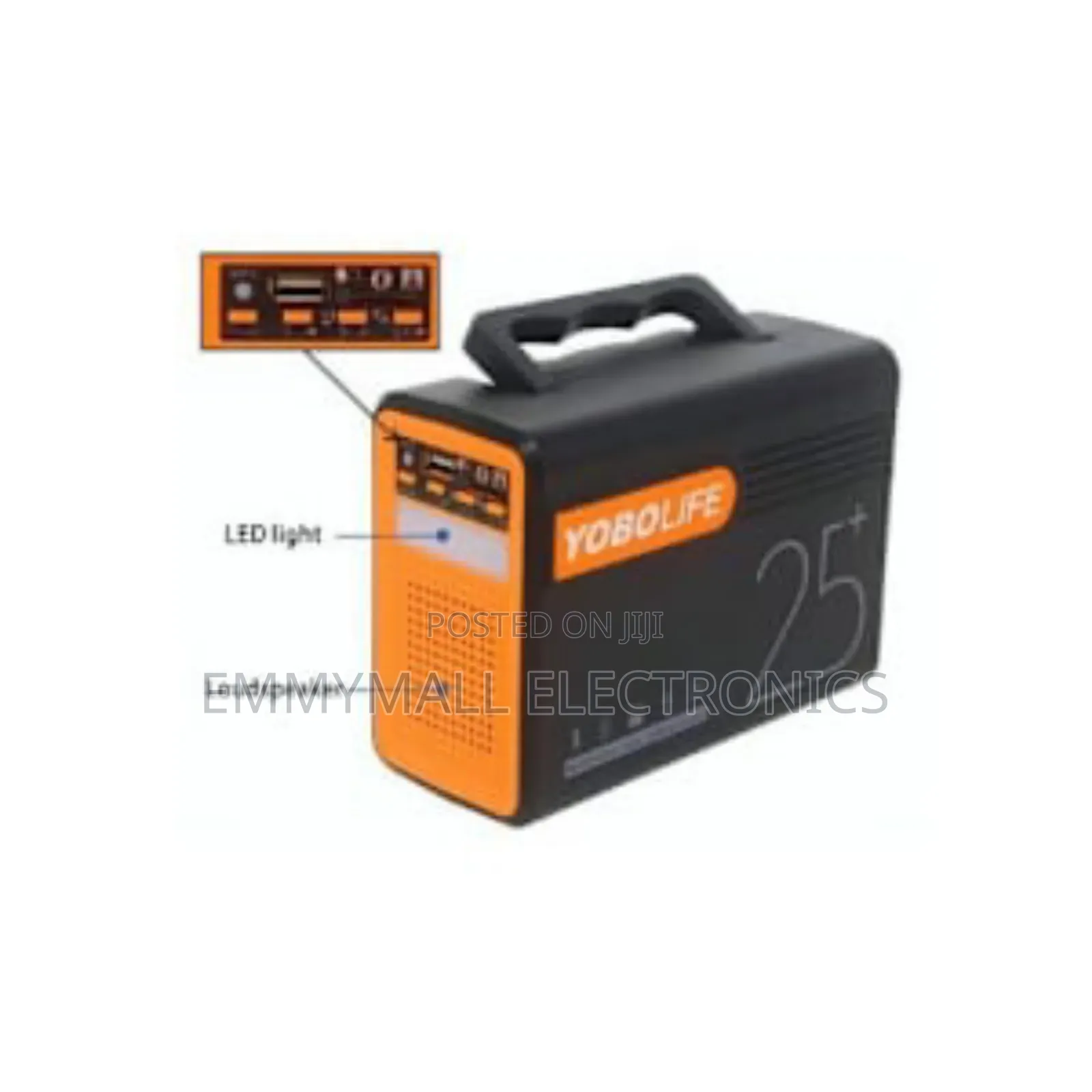Long Lasting Solar Generator With Lithium Battery