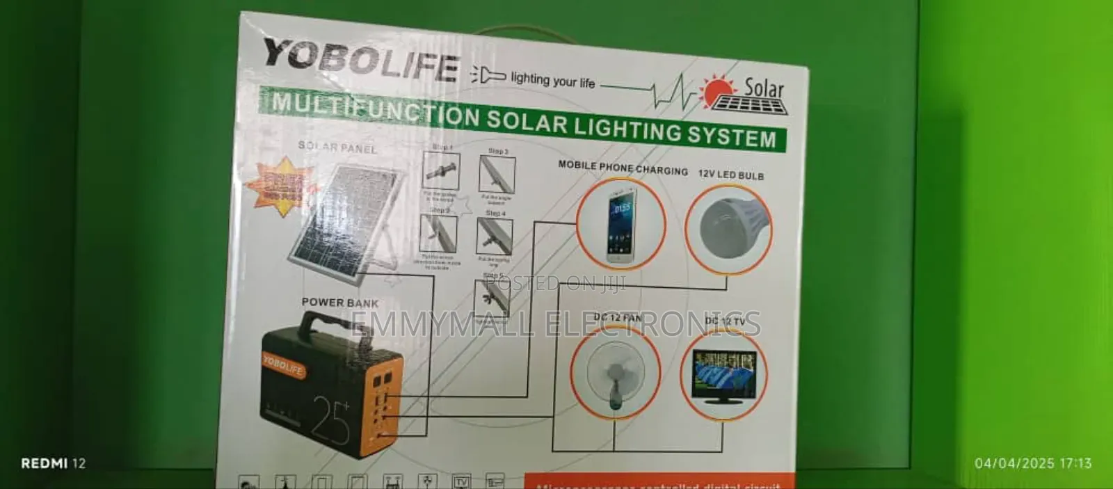 Long Lasting Solar Generator With Lithium Battery