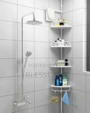 Bathroom Corner Rack