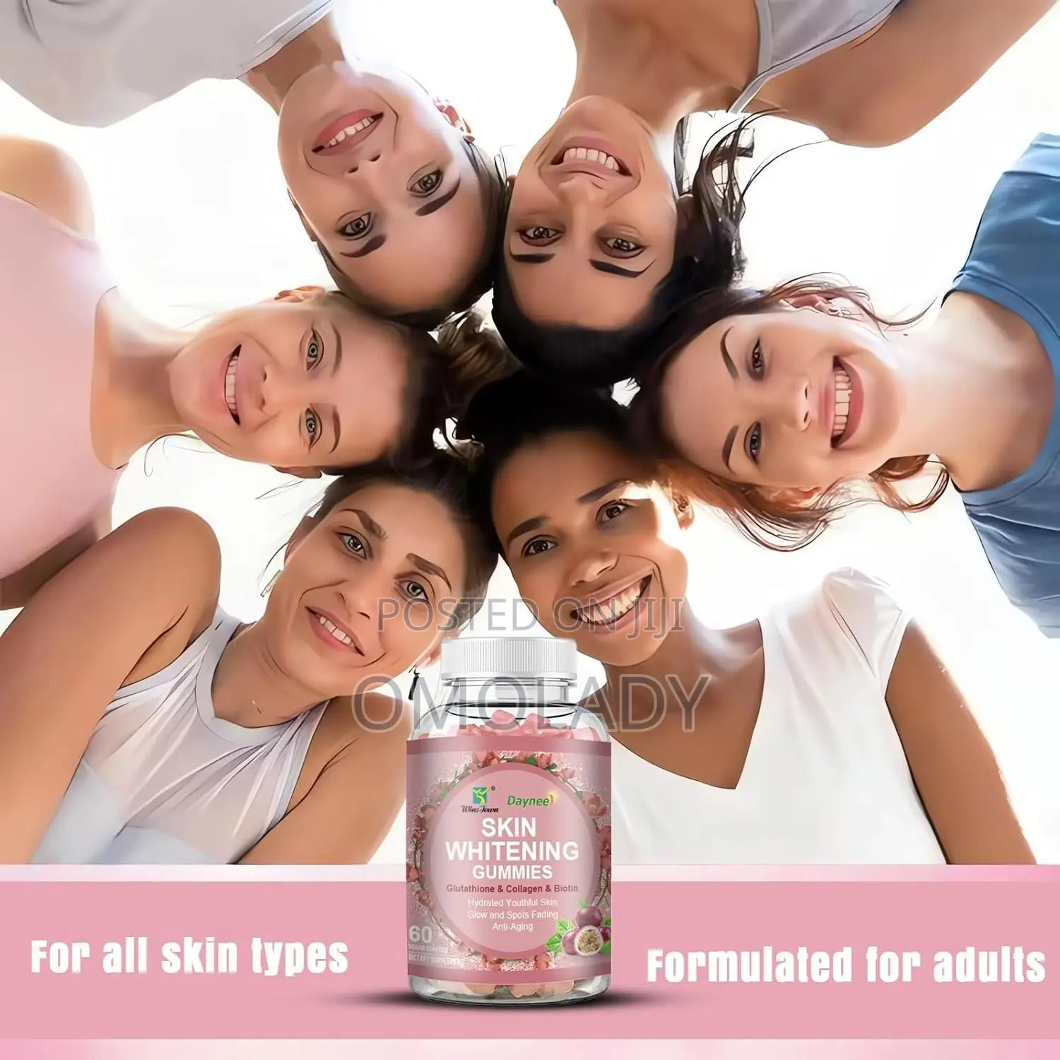 Skin Whitening Gummies - 60pcs