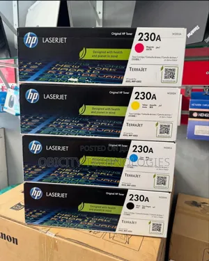 Hp 230a Original Toner Cartridges Cyan, Yellow, Magenta