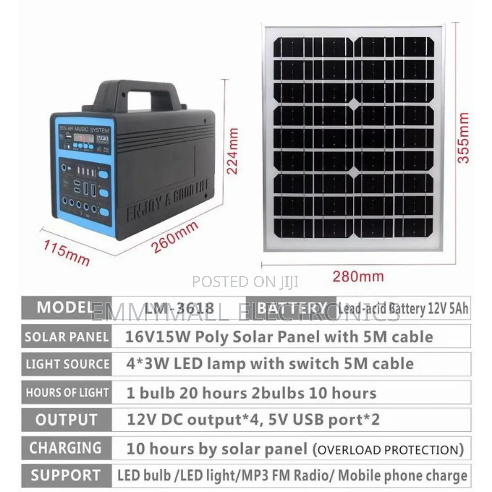 Multifunctional Efficient Solar System