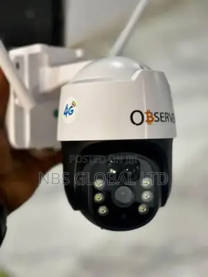 PTZ Hd Solar CCTV Alert Camera Single Lens