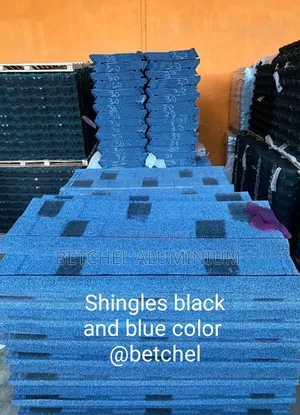 Shingles Black and Blue Color