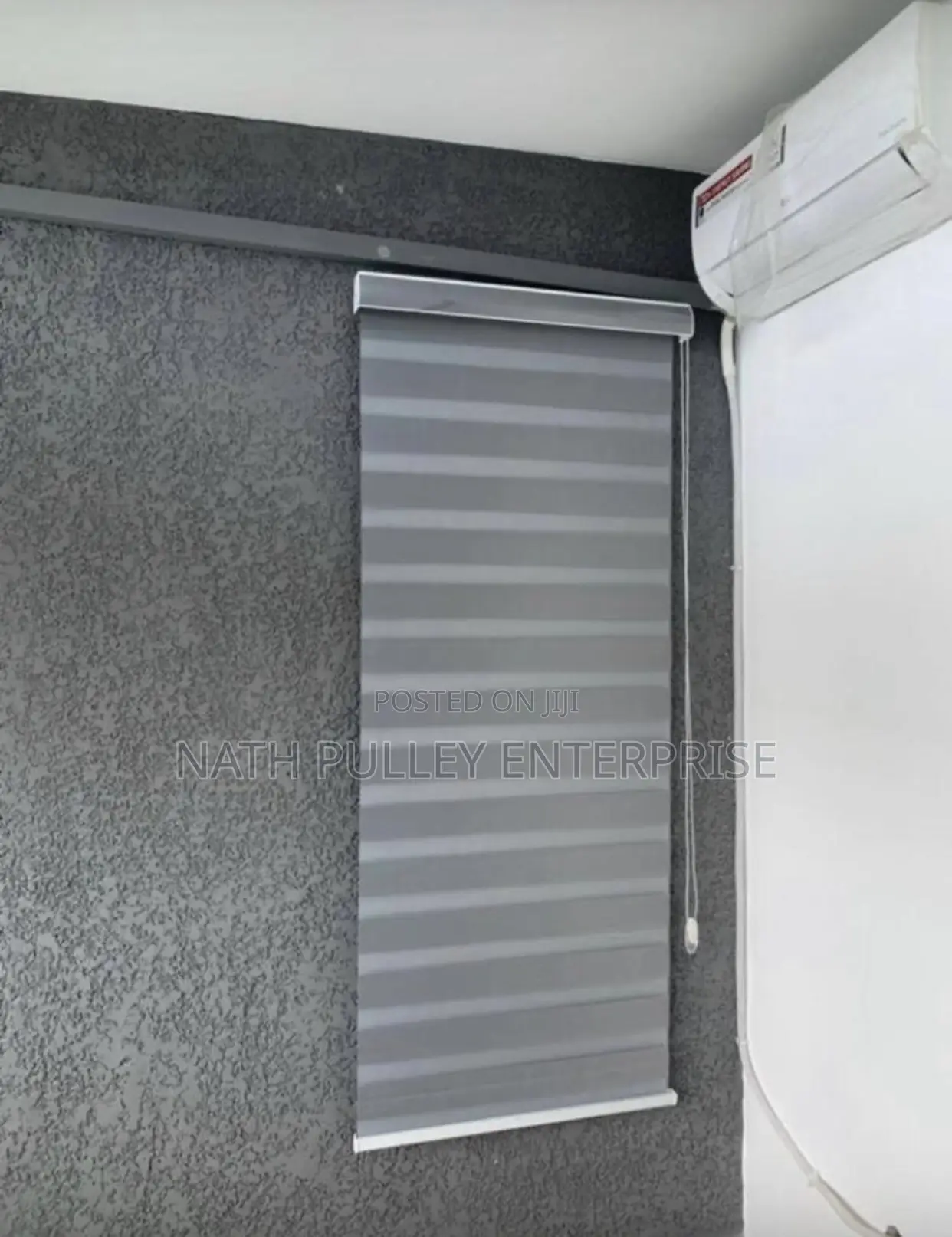 Gloss Grey Day and Night Blind