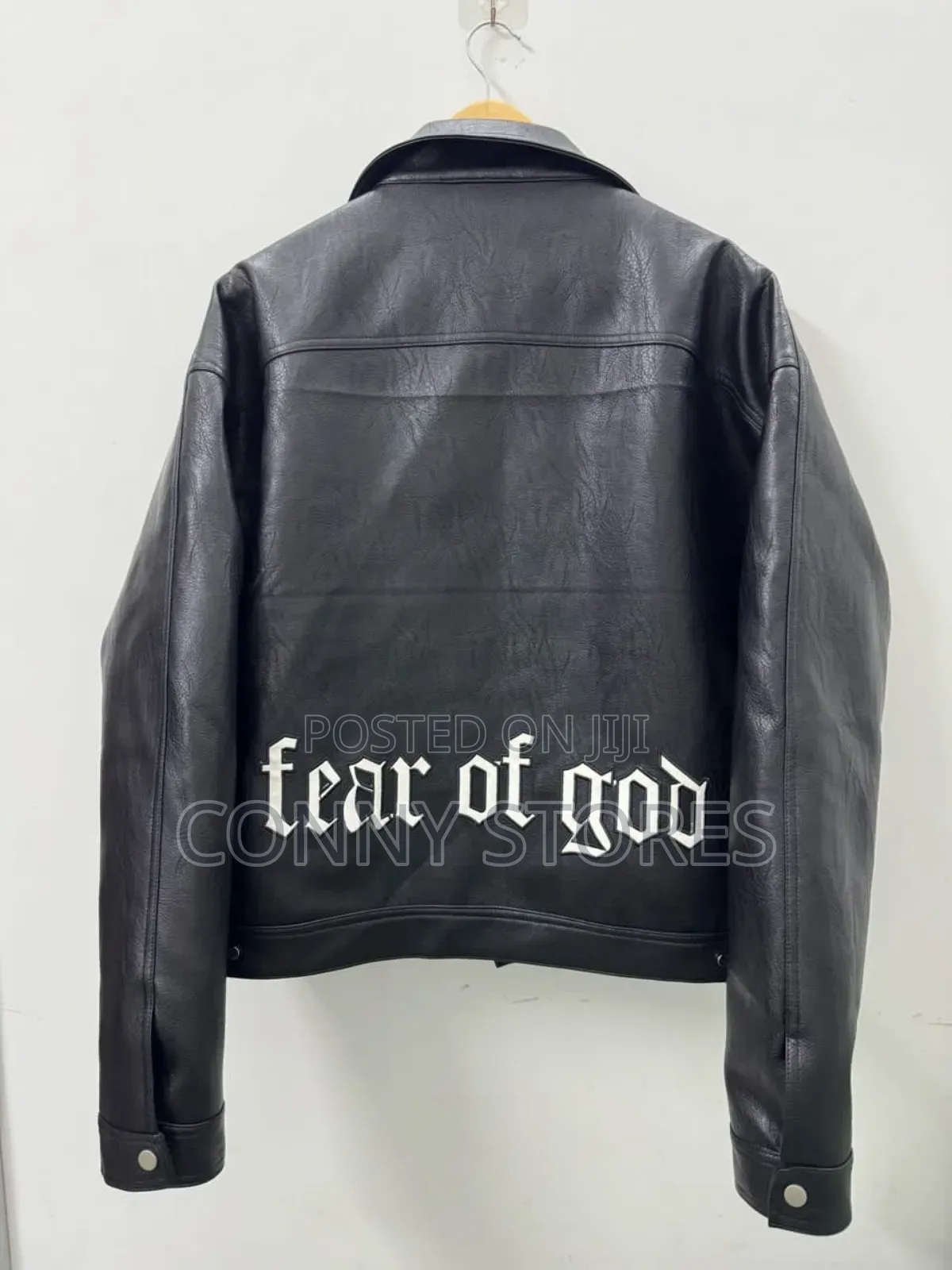 High Quality Fear of God X Warren Lotas Leather Jacket