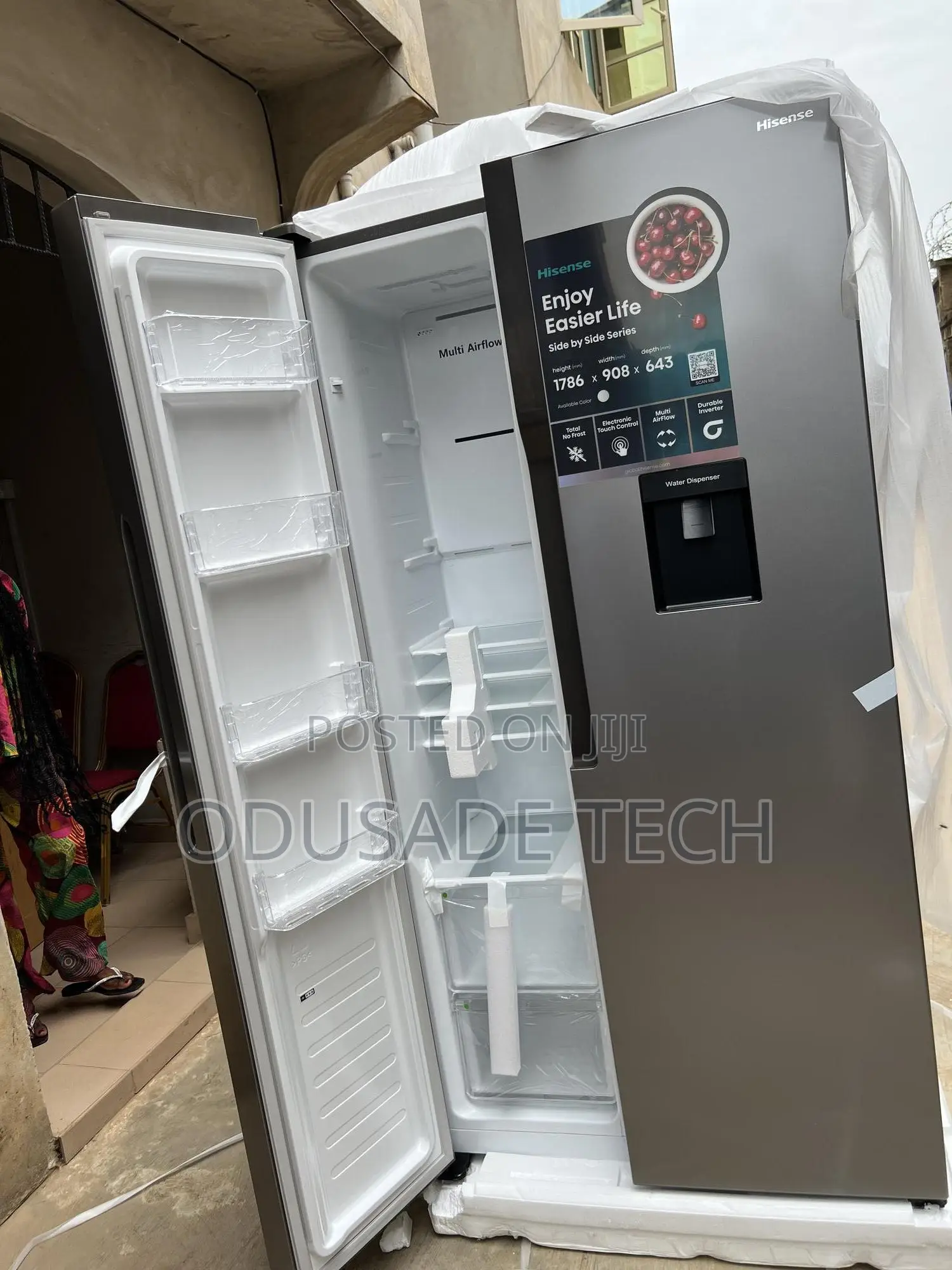 Hisense 516l Side by Side, Where Style Meets Function