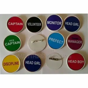 Custom Prefect Lapel Pin Badge for Schools
