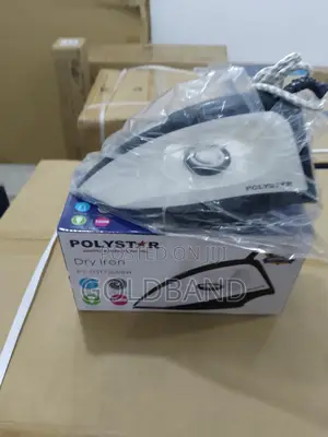 Polystar Electric Dry Iron- Crisp Result With Every Press