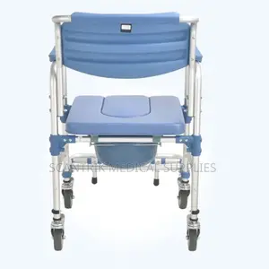 Deluxe Wheeled Commode