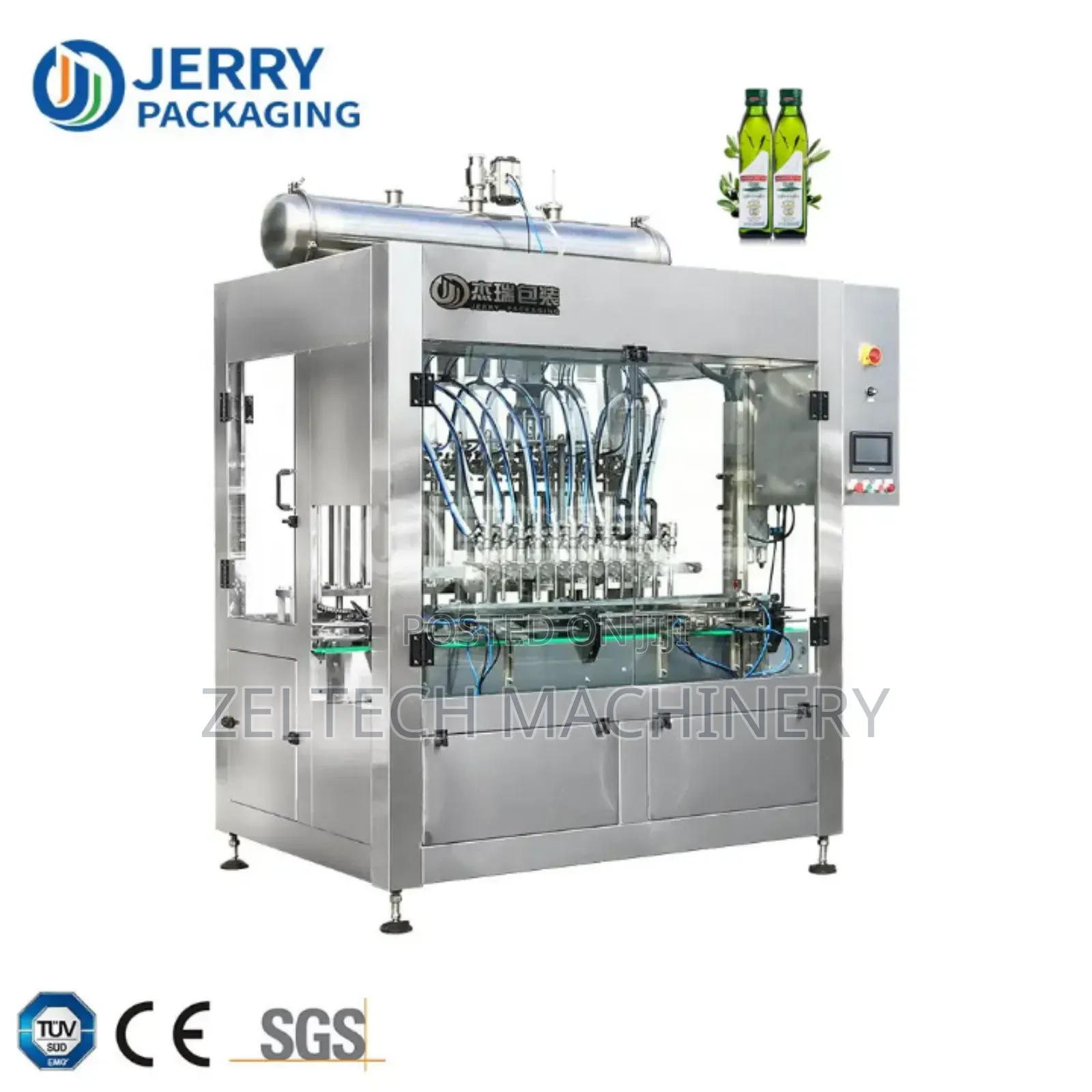4 Nozzle Filling Machine