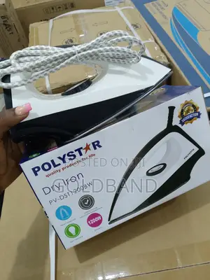 Smooth Finish, Zero Effort Polystar Electric Dry Iron