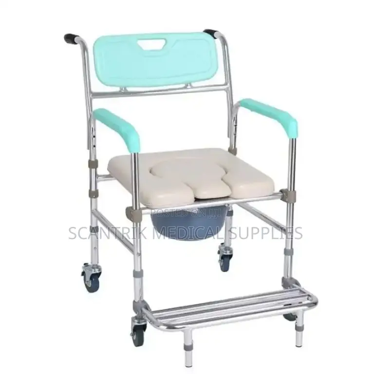 Multifunction Commode With Wheels