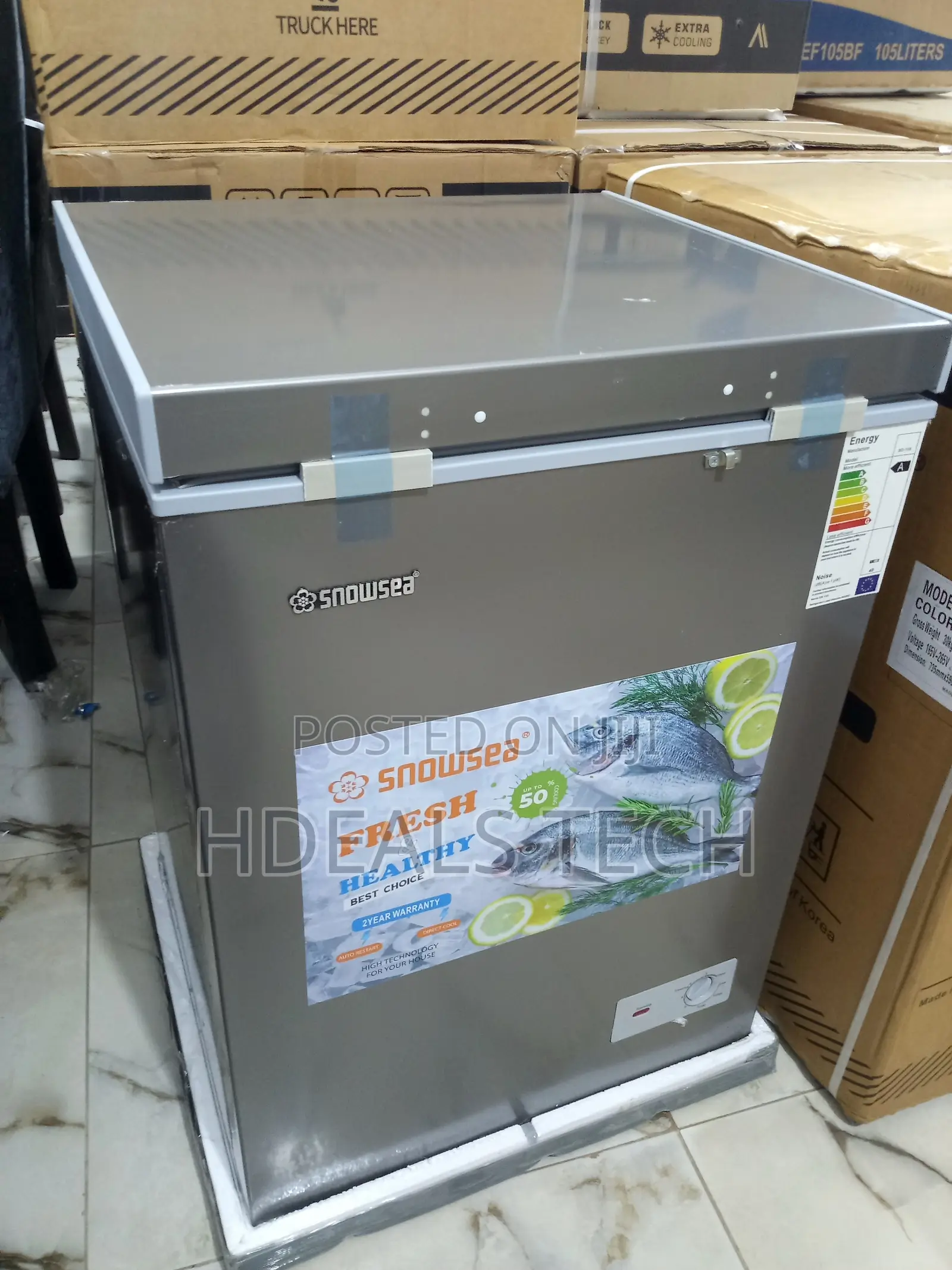 Snowsea Bd-158 100l Chest Freezer - Fast Cooling Technology