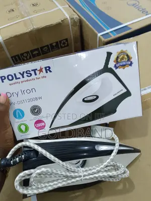 Polystar Electric Dry Iron- Suitable for All Types of Fabric