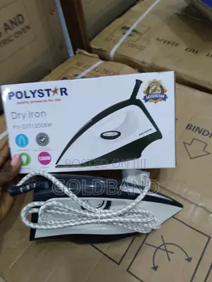 Polystar Electric Dry Iron Pv-Dst120bw (Overheat Protection)