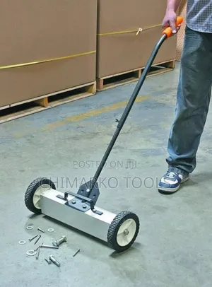 Magnetic Sweeper/Work Land With Wheel