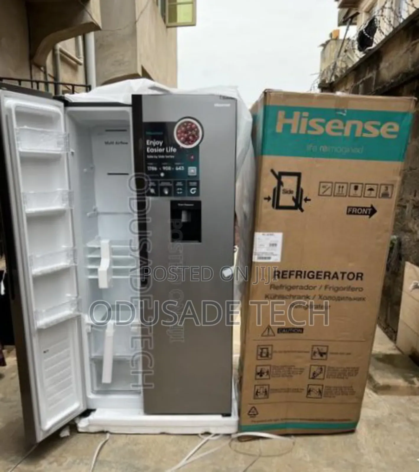 Hisense 516l – Side by Side, Super Cool