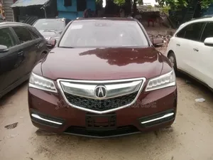 Acura MDX SH 4dr SUV AWD (3.5L 6cyl 9A) 2016 Red