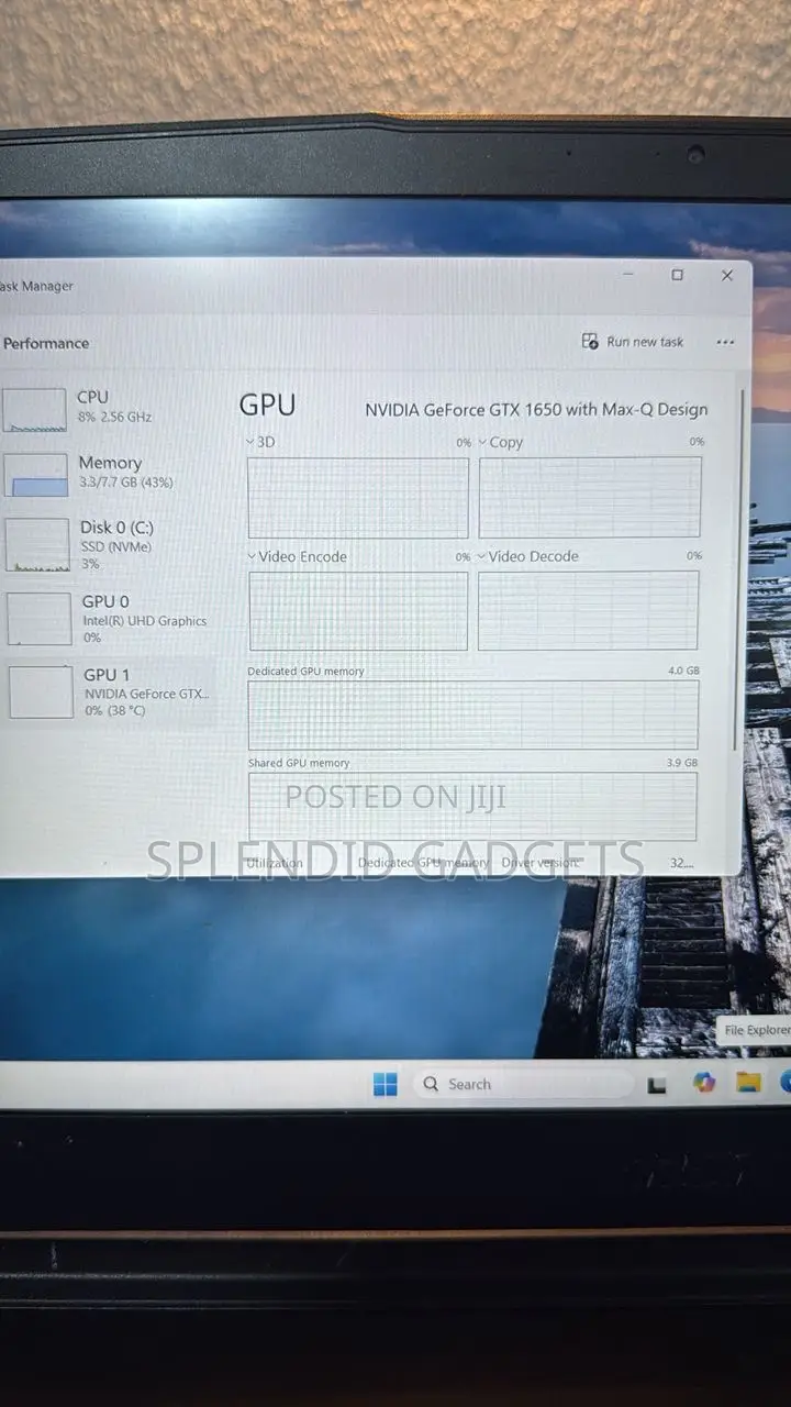 Laptop MSI 8GB Intel Core I5 SSD 256GB