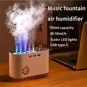 Pickup Fountain Humidifier Diffuser With Sound Function