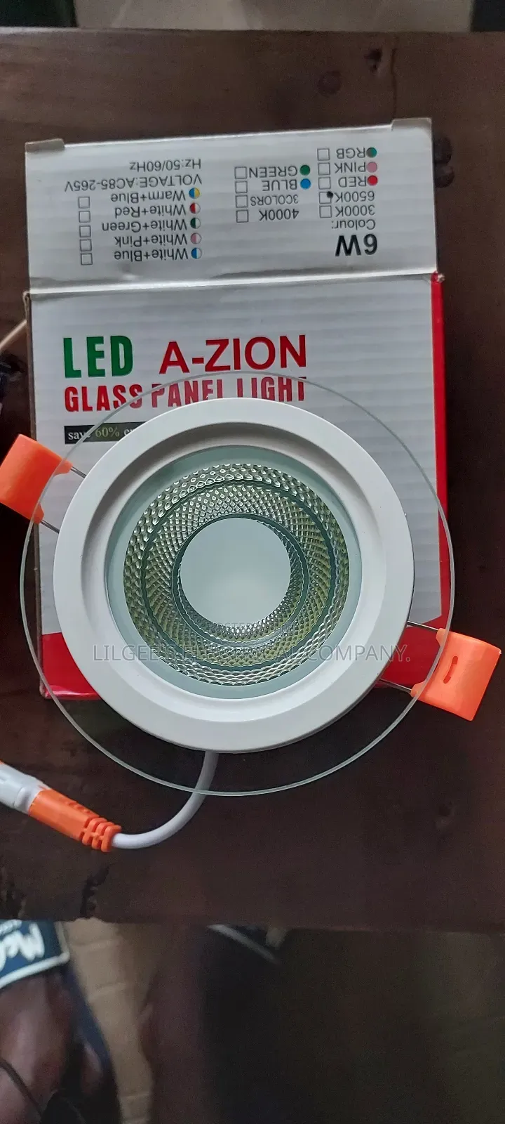 Glass Frame Led Pop Spot Light