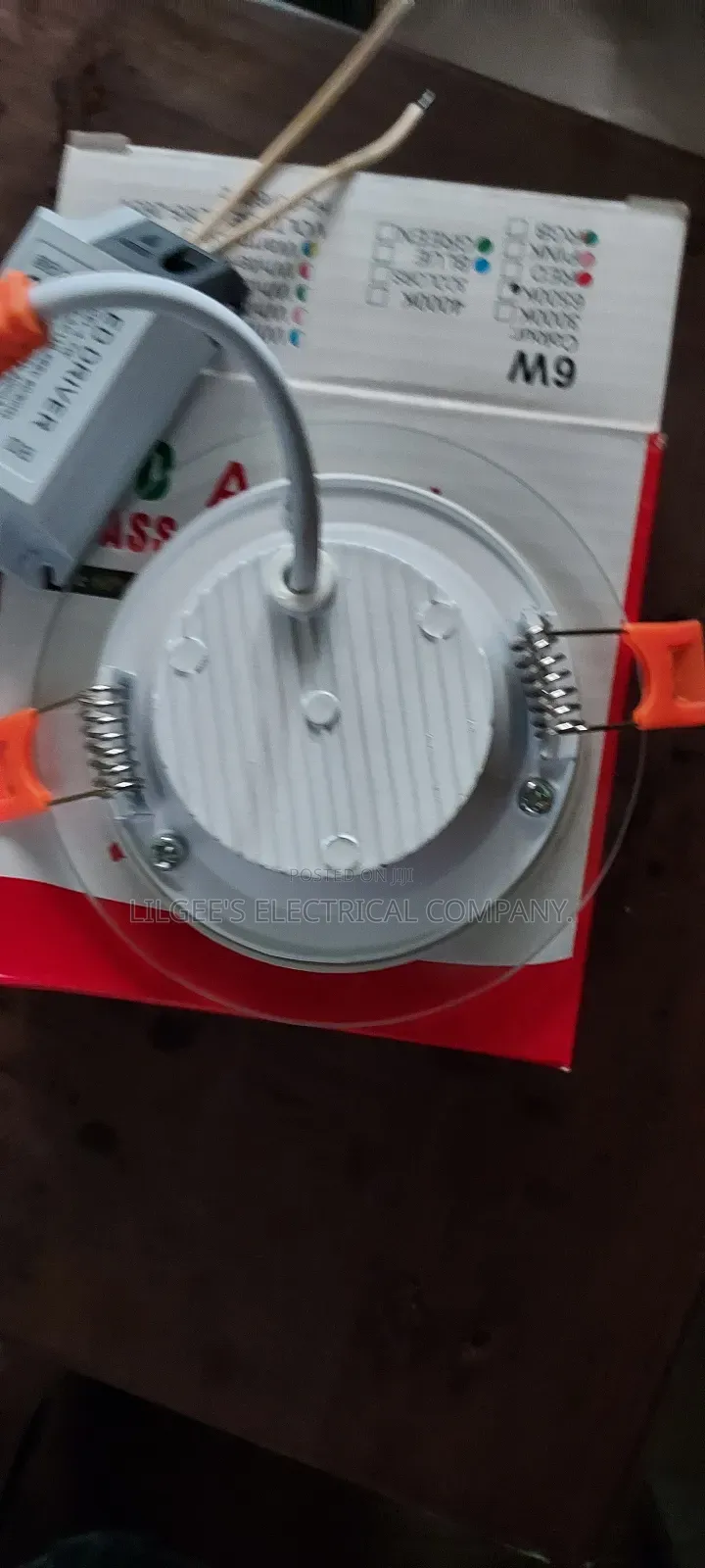 Glass Frame Led Pop Spot Light