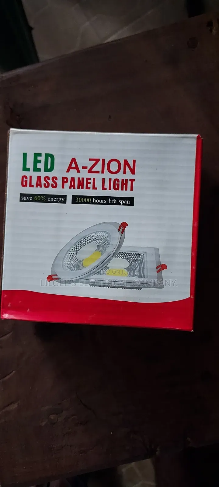 Glass Frame Led Pop Spot Light