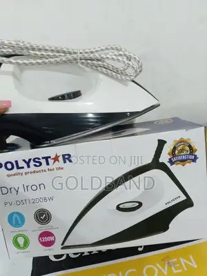 Polystar Compact Electric Dry Iron- Perfect for Daily Use