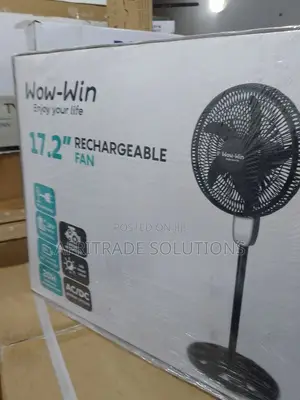 Wow-Win 17.2'' Rechargeable Standing Fan With Remote Control