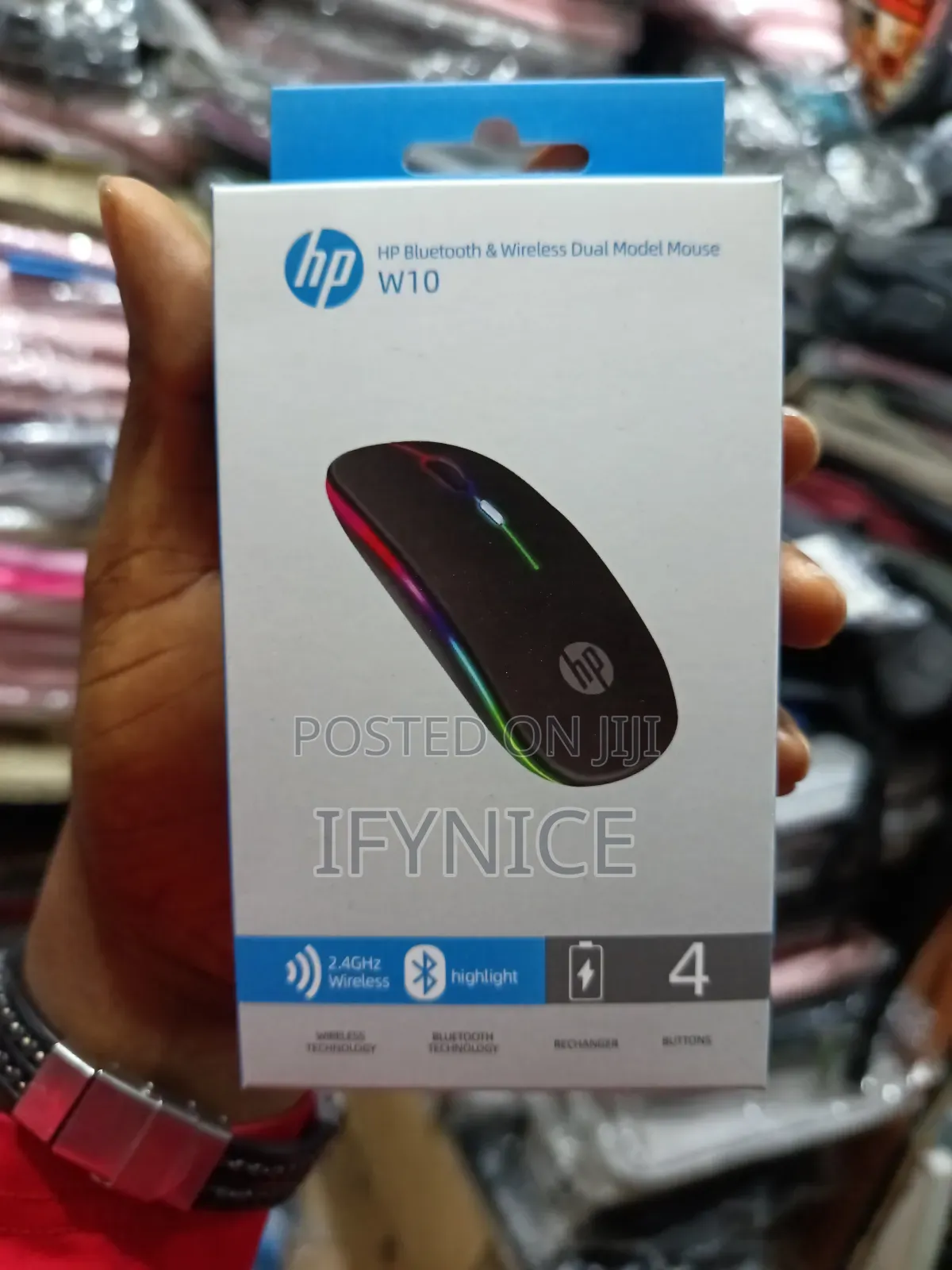 Hp Wireless W10 Mouse