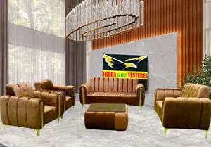 Quality Couch; 7 Seaters Sofa Chairs and Table. F7brfp1