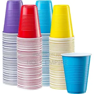50pcs 16oz/500ml Plastic Party Cups Disposable Plastic Cup