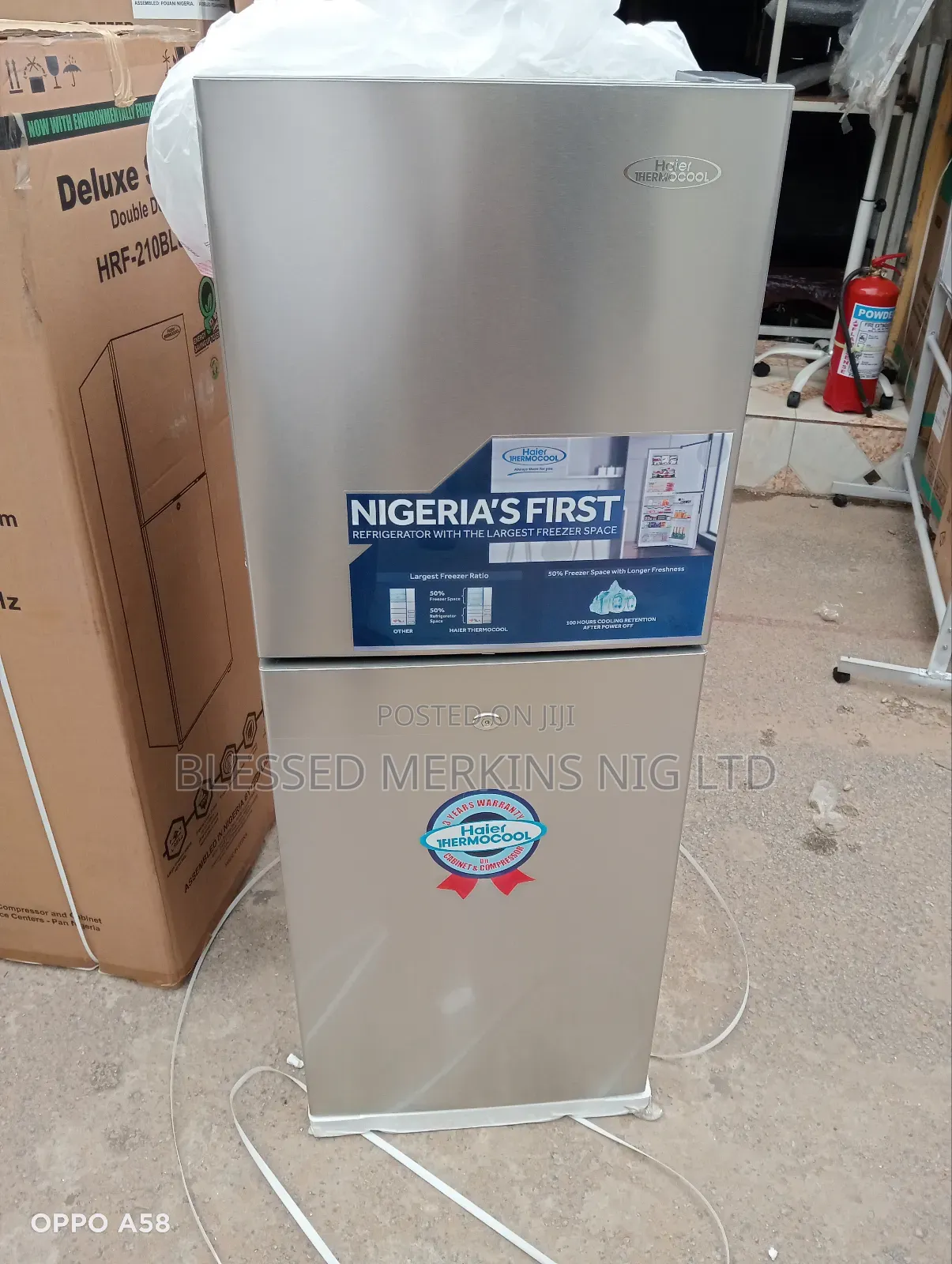 Thermocool Double Door Fridge Model 210blux
