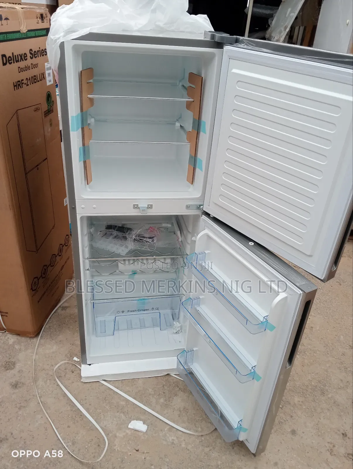 Thermocool Double Door Fridge Model 210blux