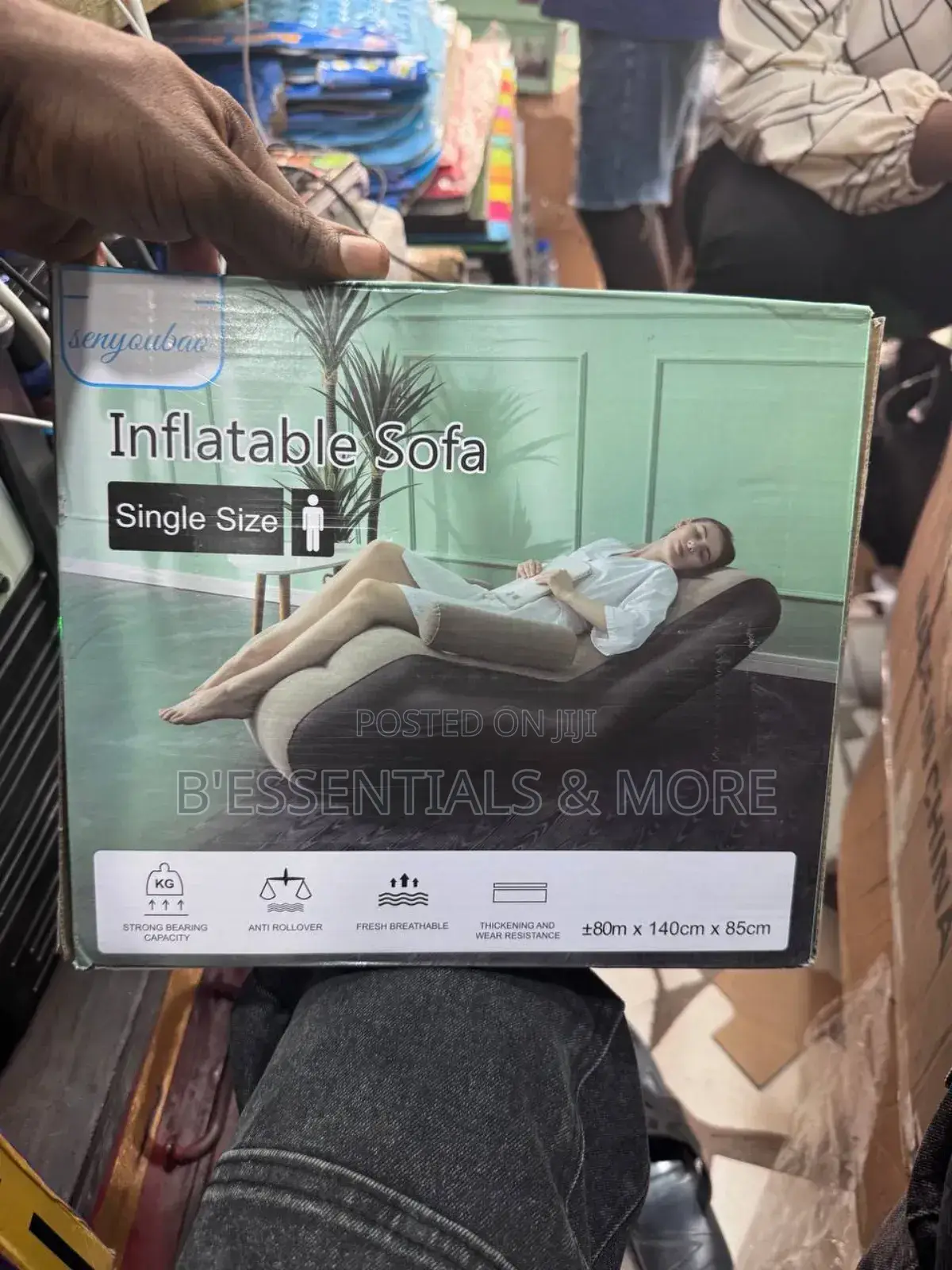 Inflatable Sofa Chair With Pump