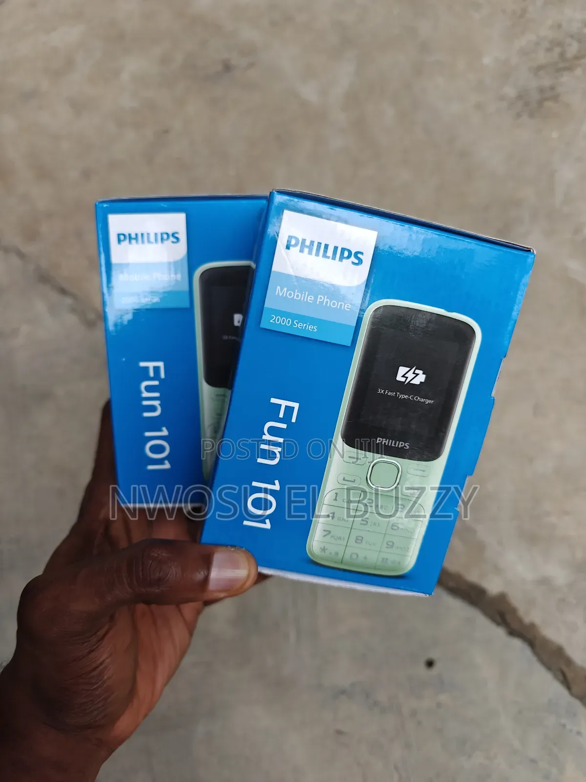 New Philips Fun 101 Black