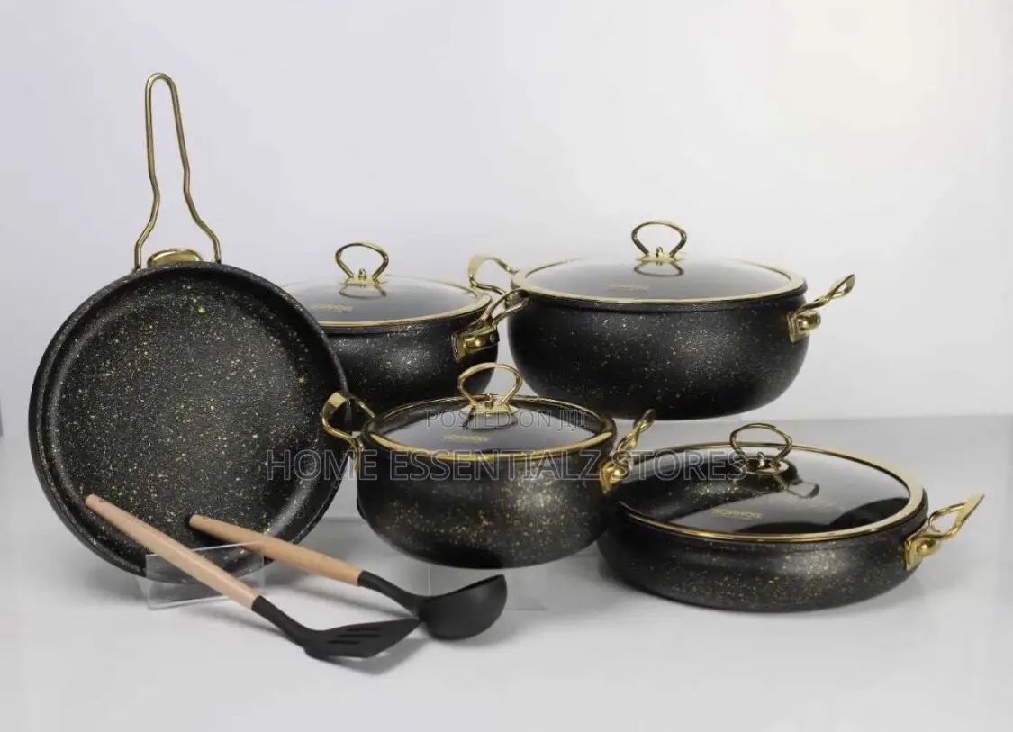Donnor Granite Non-Stick Cookware Set - Donnor Granite Pots