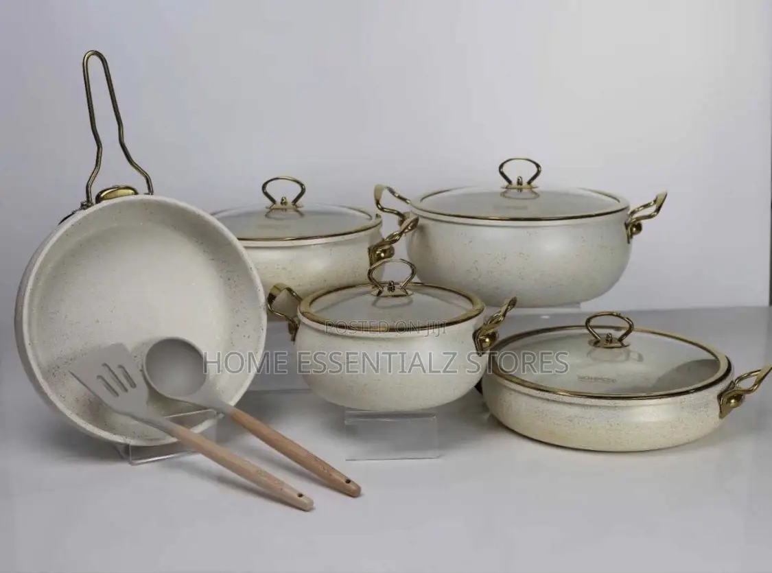 Donnor Granite Non-Stick Cookware Set - Donnor Granite Pots