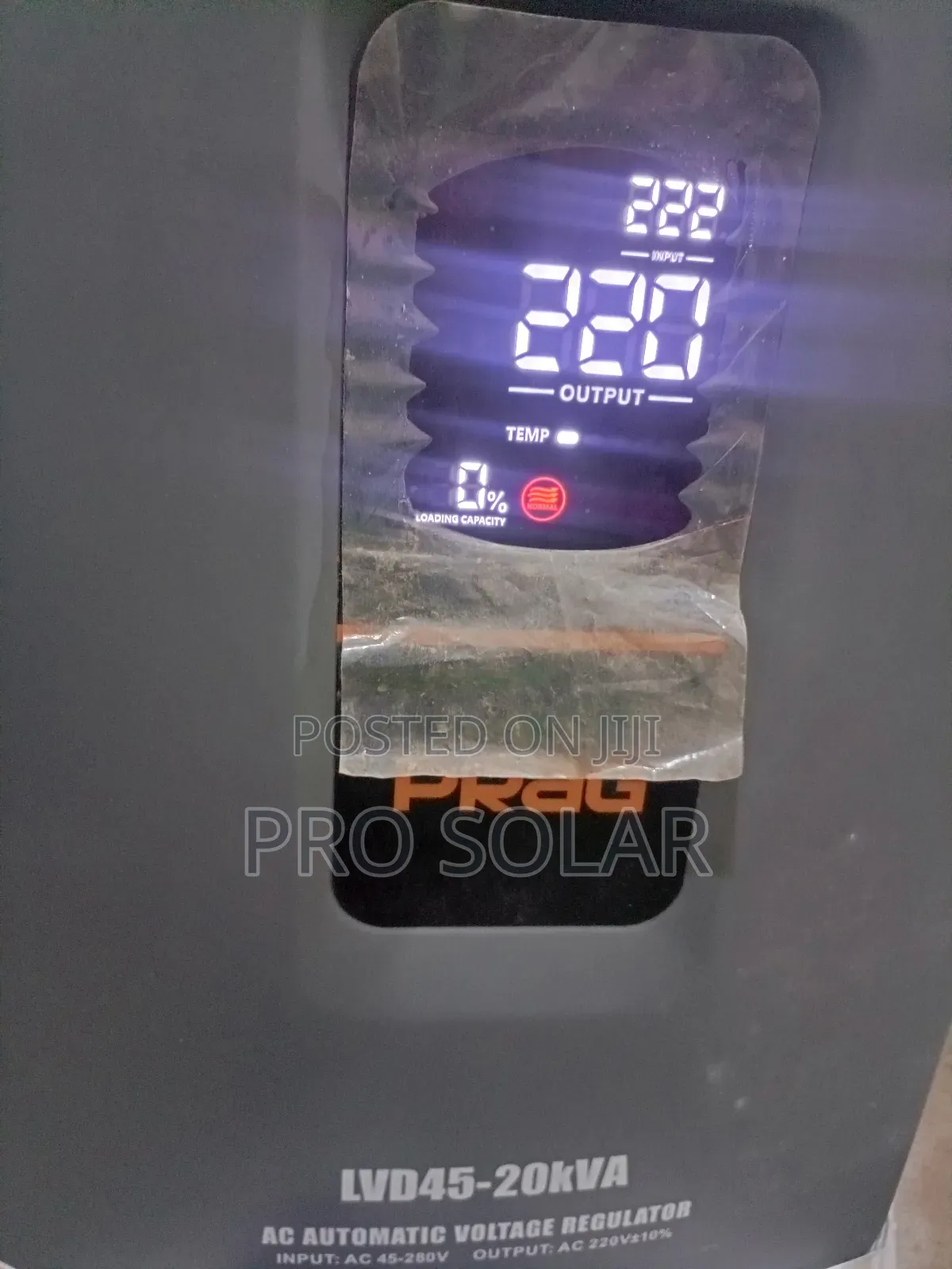 Prag 20kva 45v Stabilizer