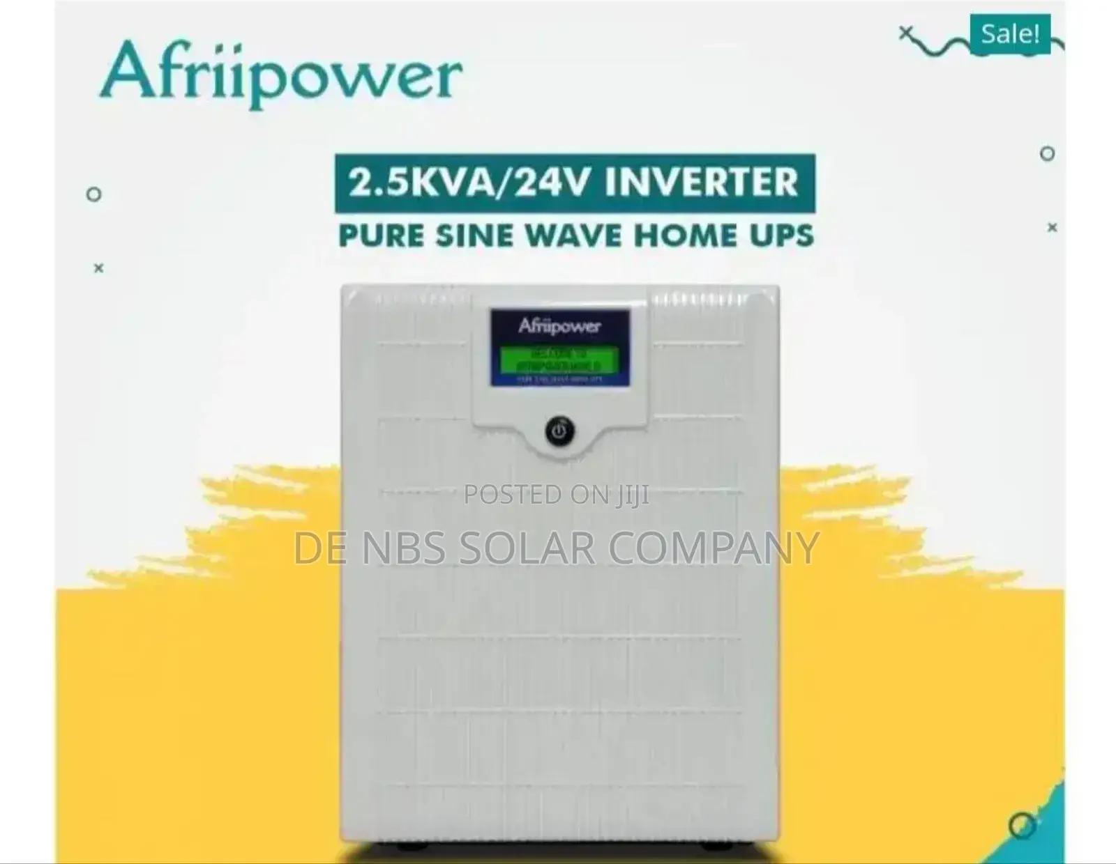 Afripower 2.5kva 24v Pure Sine Wave Solar Inverter