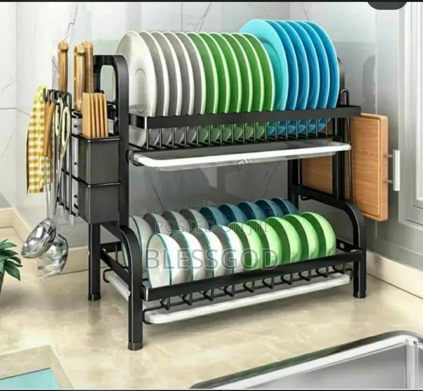 2 Layers Plate Rack