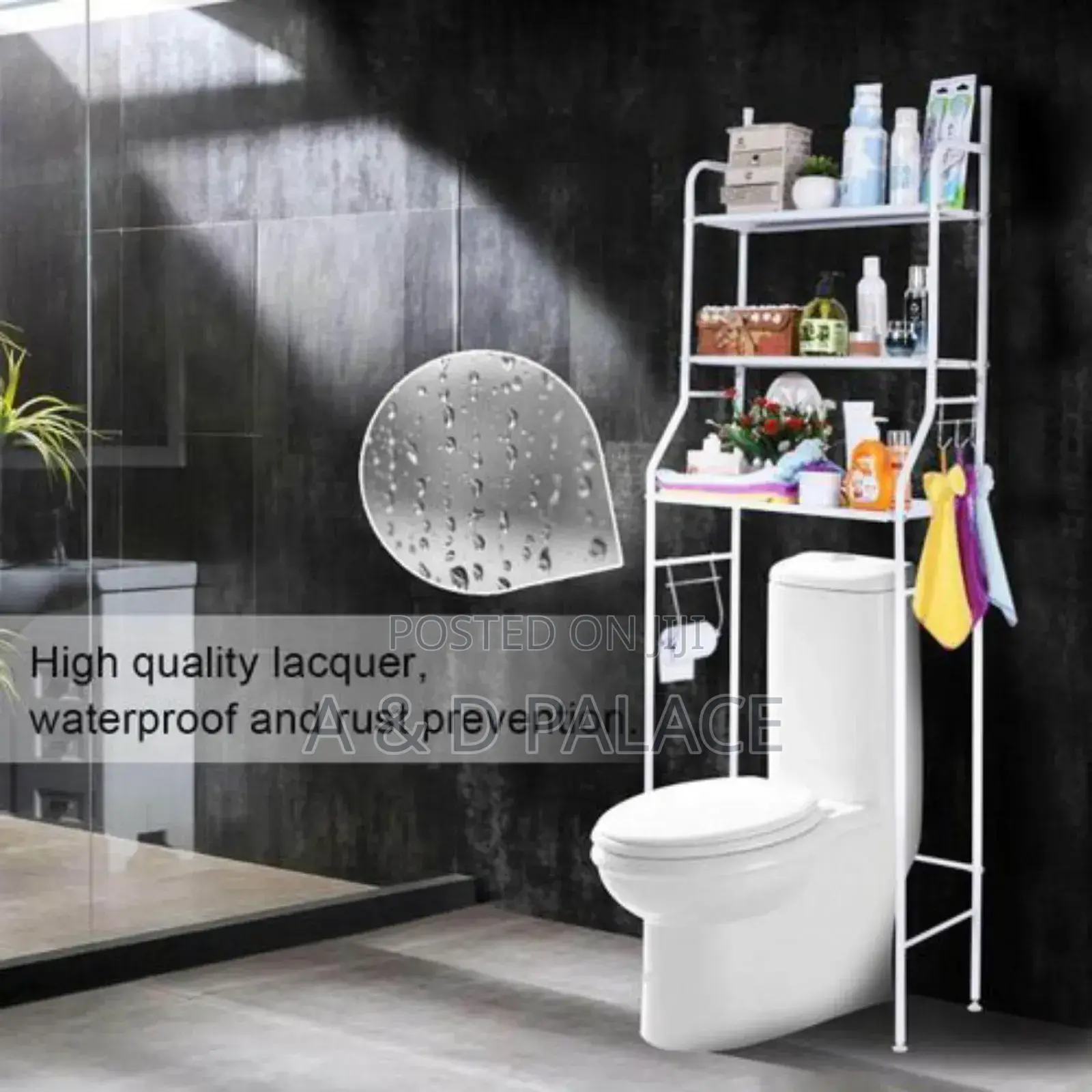 3tier Over Toilet Bathroom Storage Rack Shelf Organizer