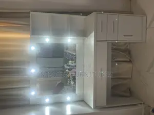 Vanity Table With Stool and Light