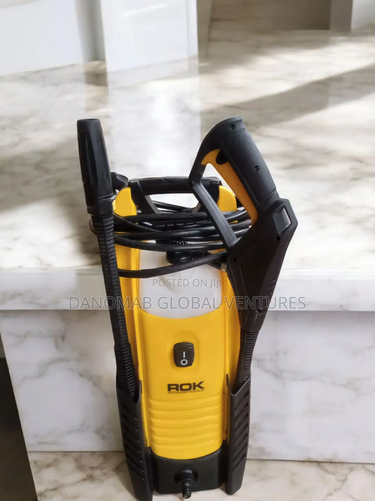 Rok Power-Tools High Pressure Washer With Onboard Soap Tank