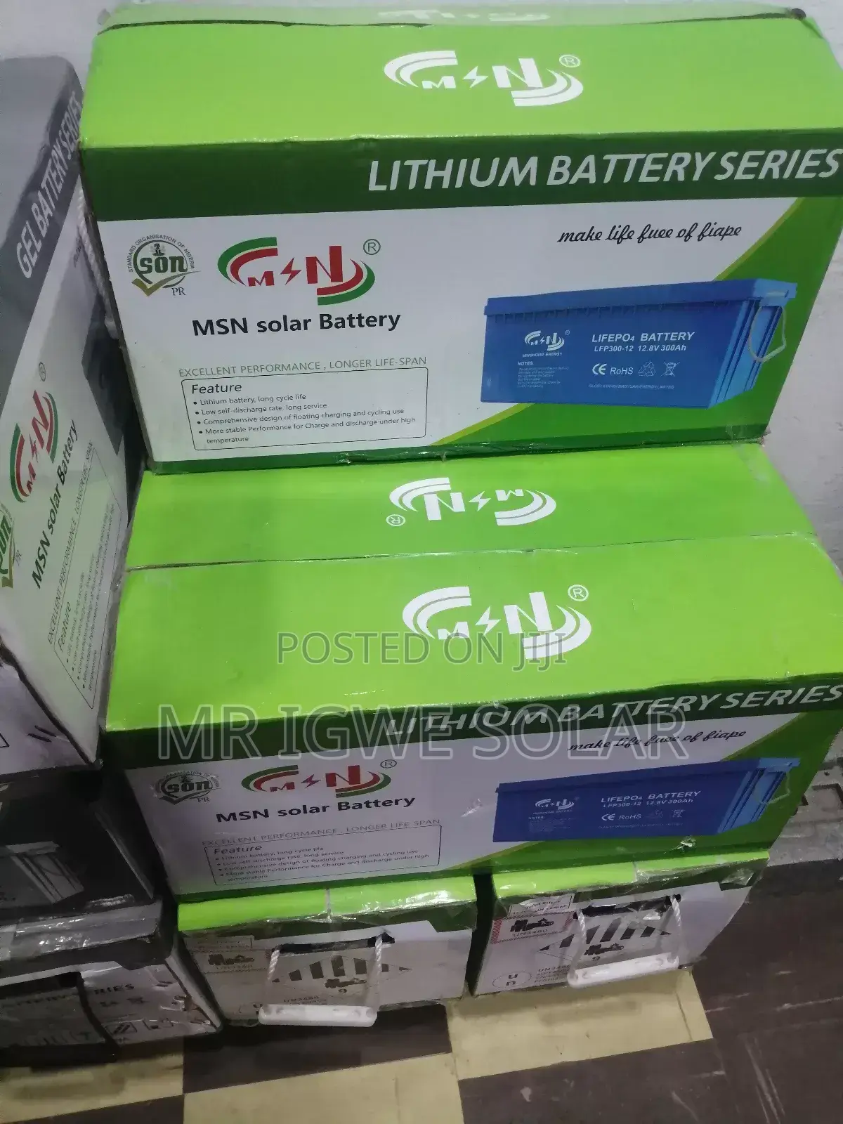 MSN Lithium Iron Battery