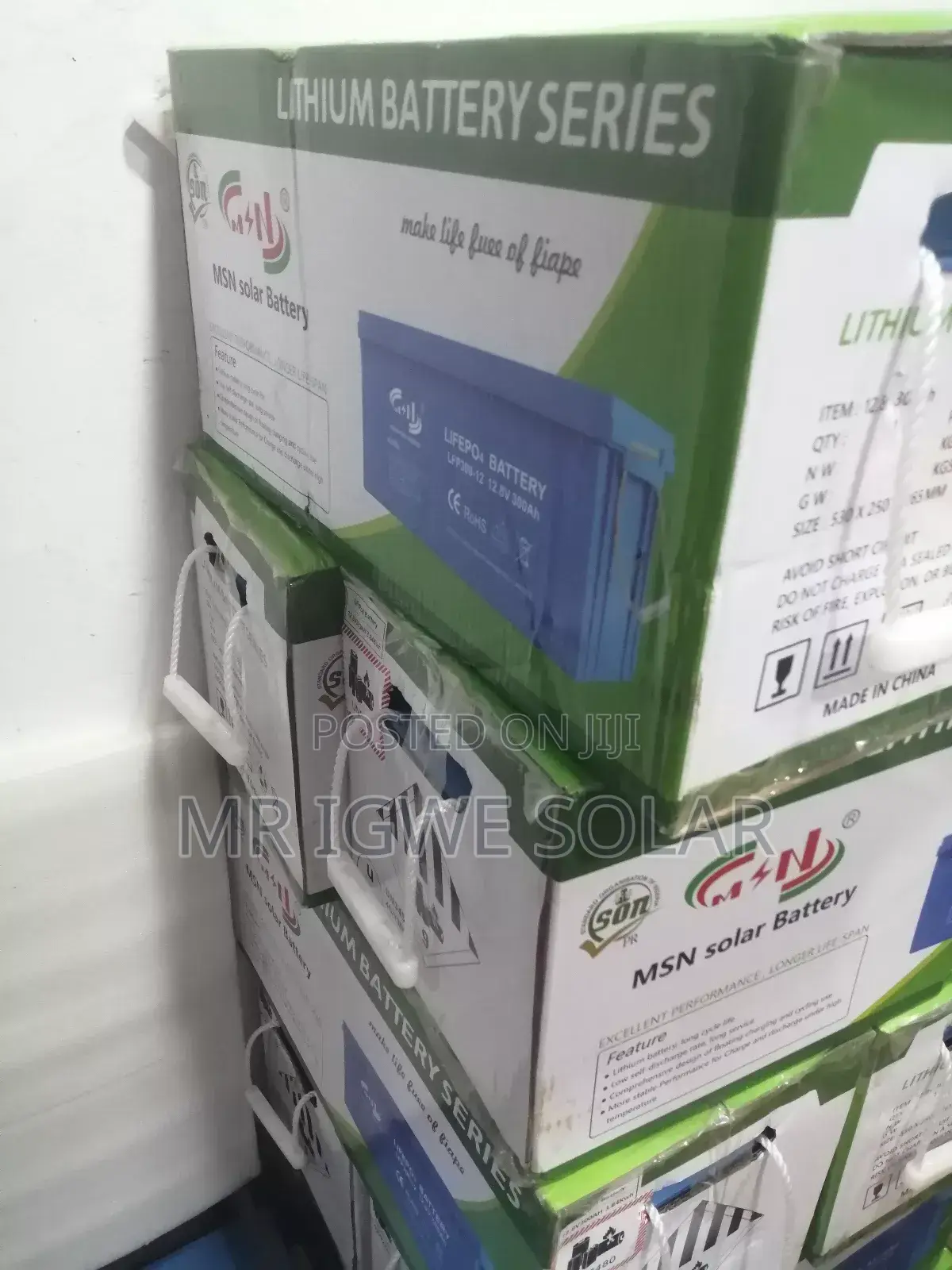 MSN Lithium Iron Battery