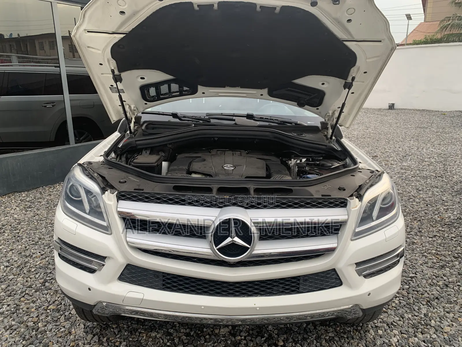 Mercedes-Benz GL-Class 450 2016 White