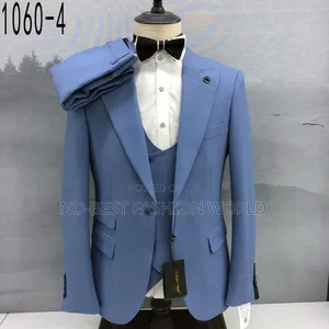 Quality Men's Blue Suit